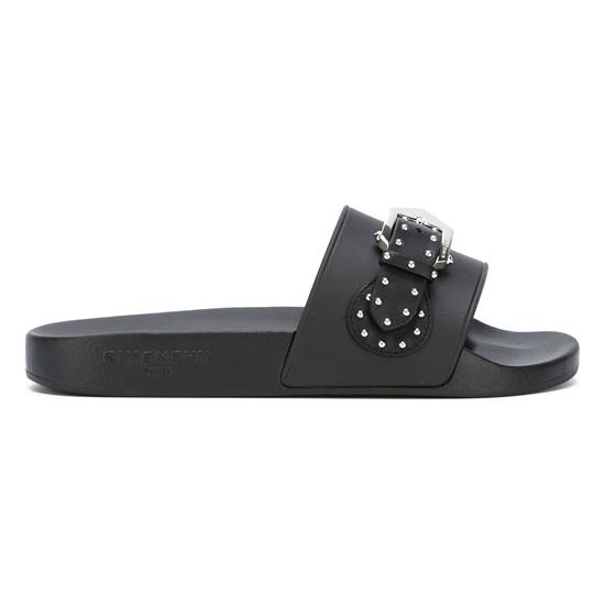 GIVENCHY スタッズ装飾 サンダル☆ブラック 7072414