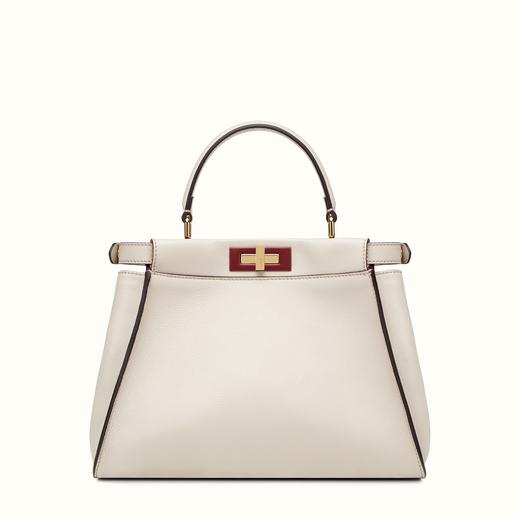 FENDI フェンディ コピー ピーカブー パウダーグレー ハンドバッグ 8BN2903ZNF02T2