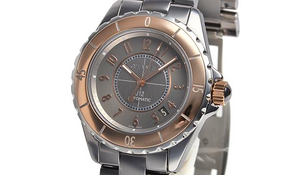 シャネル Ｊ１２スーパーコピー  クロマティック ３８ ベージュゴールド H4185