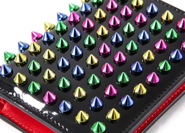 Christian Louboutin ルブタン コピー 16SS PAROS スタッズ SPIKES 二つ折り財 6051620