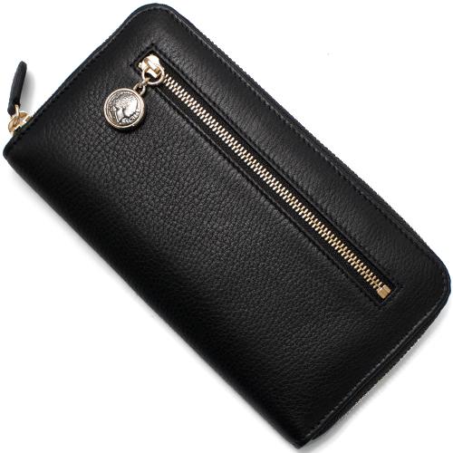 ★BVLGARI★上品グレインレザーモネーテ MONETE長財布 7031105