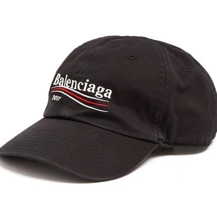 新作 大人気 17AW BALENCIAG バレンシアガ キャップ コピー ロゴキャップ ブラック 7090101 