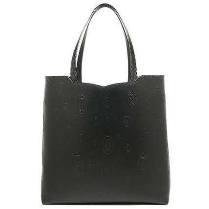 カルティエ トートバッグ ショルダーバッグ L1001933　☆BLACK