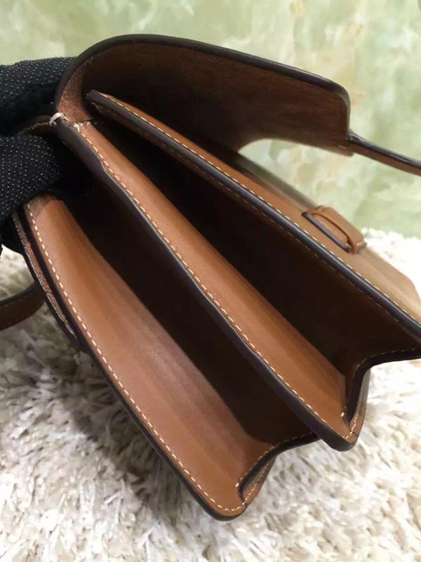 2015/16秋冬 CELINE セリーヌスーパーコピー2015SS最新作☆SALE 関税込  ショルダー Bk/Tan 176413 YRC 04LU