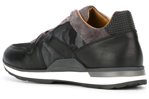 モンクレールスーパーコピーMONCLER シューズスエードパネル スニーカー