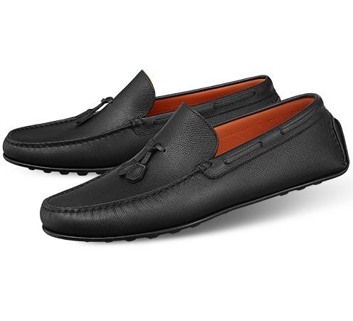 【新作】エルメス スーパーコピー Hermes Leonard モカシン ヌバック Ｕチップ 17072101 