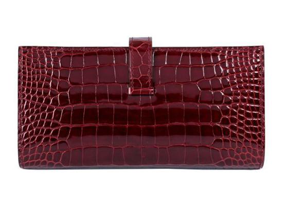 ★HERMES/エルメス コピー★GOLD金具×アリゲーター×ベアン★激レア★ 7011804