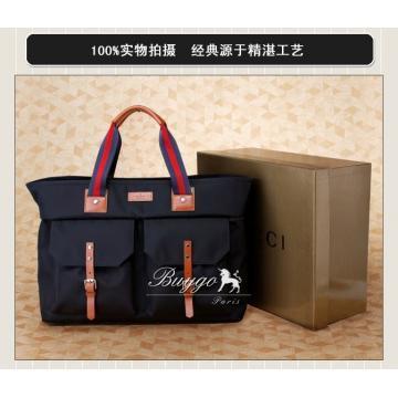 グッチ レザートリム トートバッグ 256103