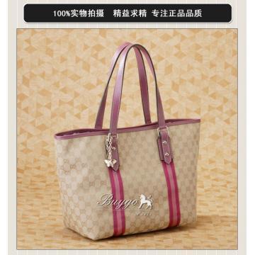 グッチ/GUCCI/チャーム付ショルダーバッグ/139260/GG/キャンバス
