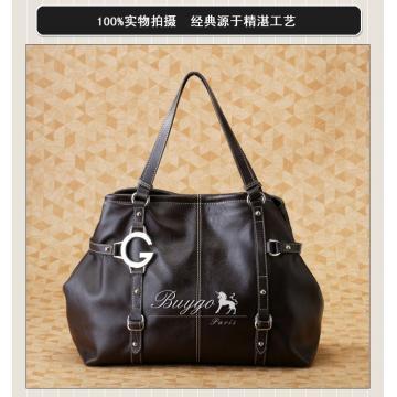 グッチ] 247393 FWCGN 8594 Bamboo Bar ミディアム トートバッグ ベージュ×ウィンターローズ