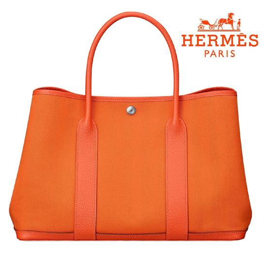 人気のキャンバス フー&フー PM36★HERMES GARDEN PARTY 6051124