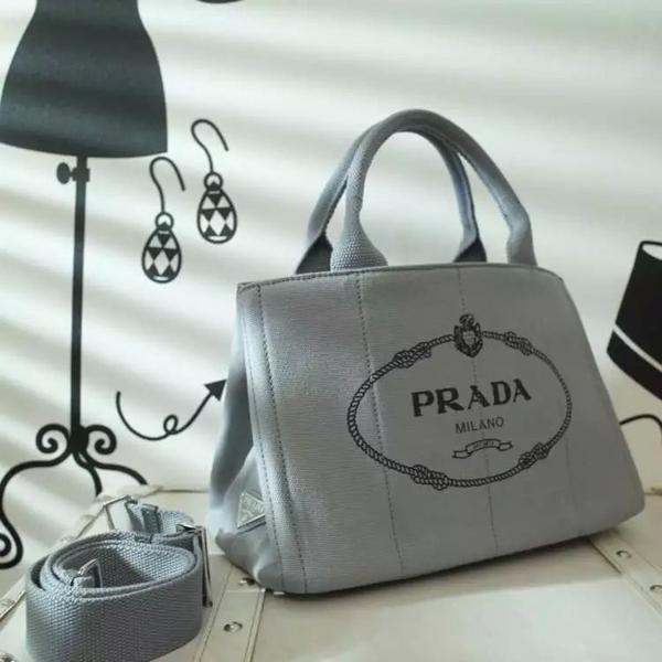 プラダコピー PRADA カナパ DENIM ビアンコ Mサイズ 新作 BN2642