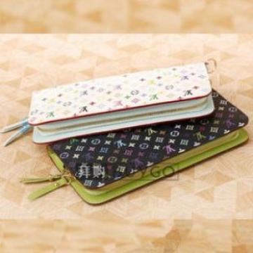 ルイヴィトン モノグラム M93753 ポルトフォイユアンソリットブロン×アニス長財布
