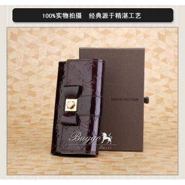 ルイヴィトン モノグラム・ヴェルニ ポルトフォイユ･サラ ヌー ルージュフォーヴィスト] M91497