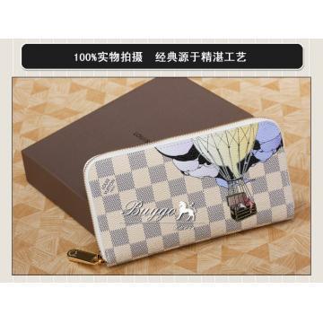 ルイヴィトン ダミエ・アズール ジッピー･ウォレット イリュストル] N63006