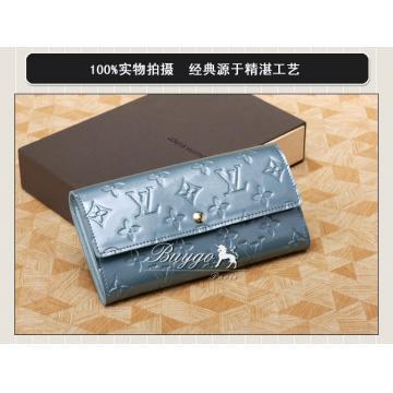 ルイヴィトン モノグラム・ヴェルニ ポルトフォイユ･サラ ジーヴル] M91564