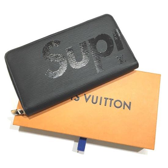 ルイヴィトン スーパーコピー LOUIS VUITTON × Supreme ジッピーオーガナイザー エピ 黒 M67723 2017年限定