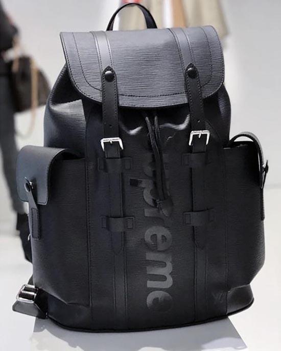 ルイヴィトン スーパーコピー × SUPREME シュプリーム M53413 Epi Christopher Backpack PM エピ クリストファー バックパック リュック バッグ