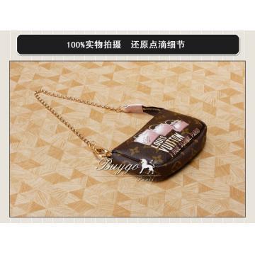 ルイヴィトン モノグラム ミニ・ポシェット・アクセソワール カーキ M60245