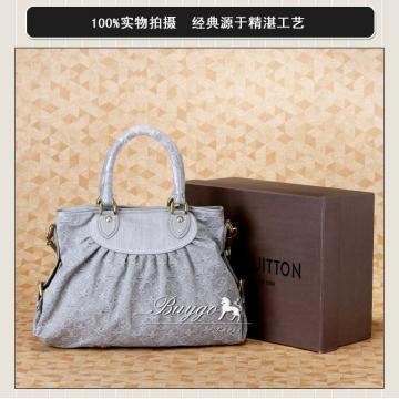 ルイヴィトン モノグラム・デニム ネオ・カビィ MM グリ M95837