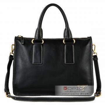 日本プラダ スーパーコピーPrada CITY CALFストラップ付きトートバッグ BL0714 CITY CALF NERO