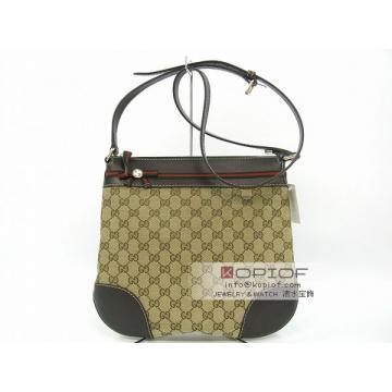 日本グッチ スーパーコピー GUCCI ワンショルダーバッグ/ベージュ×ブラウン 257065 FFKPG 9791