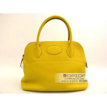 エルメス ボリード31 トリヨンクレマンス ソレイユ（金具：シルバー） her216