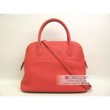 エルメス ボリード31トリヨンクレマンス ブーゲンビリア（金具：シルバー） her218