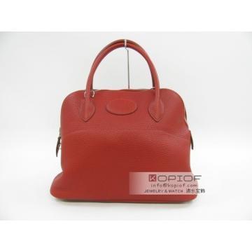 エルメス ボリード31 トリヨンクレマンス ルージュガランス（金具：シルバー） her224