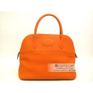 エルメス ボリード31 トリヨンクレマンス オレンジ（金具：シルバー） her225