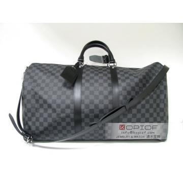 日本ルイヴィトン スーパーコピー vuitton キーポル・バンドリエール55 ダミエ・グラフィット N41413