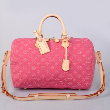日本ルイヴィトン スーパーコピー vuitton スピーディ・バンドリエール35 M40831 モノグラム・アップリケ ライン ローズ