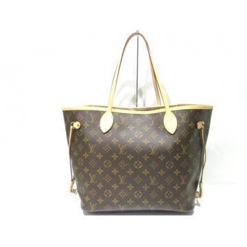 日本ルイヴィトン スーパーコピー vuitton トートバッグ モノグラム ネヴァーフルMM ポーチ付き M40995