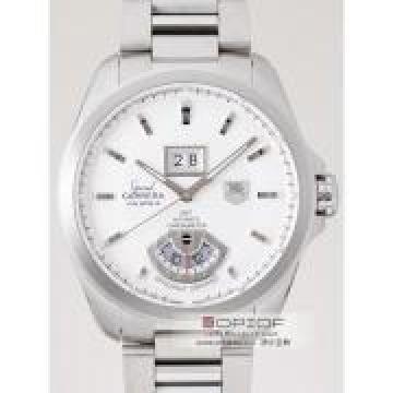 タグ・ホイヤー グランドカレラ WAV5112.BA0901 グランドデイトGMT シルバー