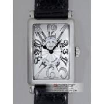 フランクミュラー ロングアイランド レリーフ 902Q AC RELIEF AC（SS） ブラック皮 シルバー
