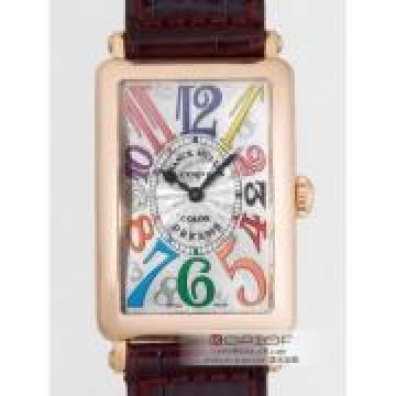 日本フランクミュラー コピーfranckmuller ロングアイランド カラードリームス 952Q CD 4N(PG) ボルドー皮 シルバー
