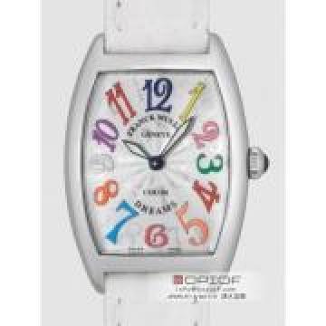 日本フランクミュラー コピーfranckmuller トノーカーベックス カラードリームス 1752Q CD AC(SS) ホワイト皮 シルバー
