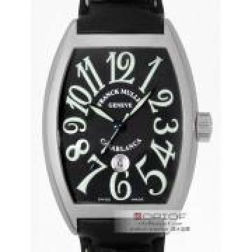 日本フランクミュラー コピーfranckmuller カサブランカ 9880CDT CASA AC(SS) 黒皮 ブラック