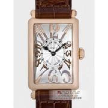 フランクミュラー ロングアイランド　レリーフ 902Q RELIEF 5N(RG)　ブラウン皮 シルバー