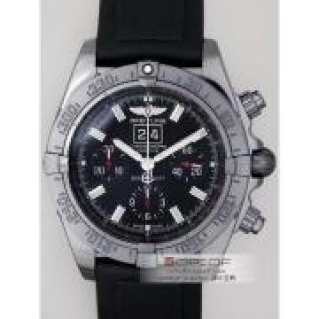 日本ブライトリング スーパーコピーBREITLING ブラックバード ブラックスチール M4435911/BA27 M449B27RRB DLC加工 ラバー ブラックバー