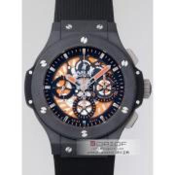 日本ウブロ スーパーコピーhublot アエロバン オールブラック オレンジ 310.CI.1190.RX.ABO10 ブラックラバー ブラック/オレンジスケルトン
