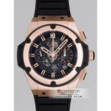 日本ウブロ スーパーコピーhublot キングパワー ウニコ キングゴールド 701.OX.0180.RX ブラックスケルトン