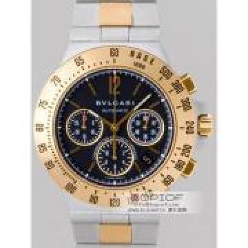 日本ブルガリ スーパーコピーbulgari ディアゴノ CH40SGDTA プロフェッショナル タキメトリッククロノグラフ ブラック
