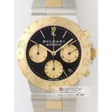 日本ブルガリ スーパーコピーbulgari ディアゴノ CH35BSGD AUTO スポーツ クロノグラフ ブラック／金目
