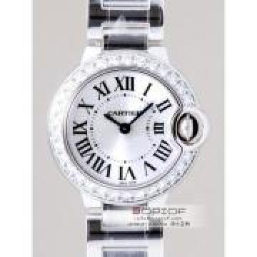 日本カルティエ スーパーコピーcartier バロンブルー ケースダイヤ w90033 WＧ ＳＭ シルバー