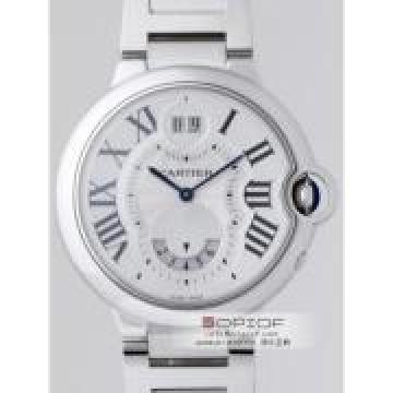 カルティエ バロンブルー 2タイムゾーン MM W6920011 SS/SS シルバー
