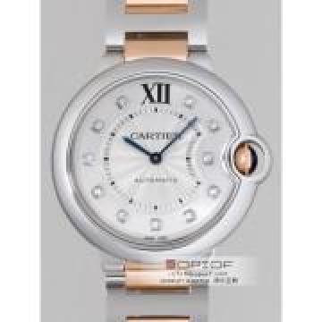 カルティエ バロンブルー WE902031 PＧ/SS MM 11Pダイヤ シルバー