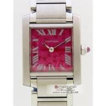 日本カルティエ スーパーコピーcartier タンクフランセーズ W51030Q3 SS SM 2006年クリスマス限定 ラズベリー