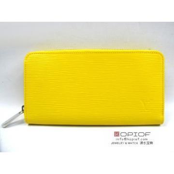 日本ルイヴィトン スーパーコピーlouisvuitton ジッピー・ウォレット ラウンド長財布 シトロン イエロー M60309