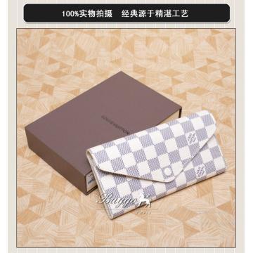 ルイヴィトン ダミエ アズール ポルトフォイユ・ジョゼフィーヌ 長財布 ホワイト N63020
